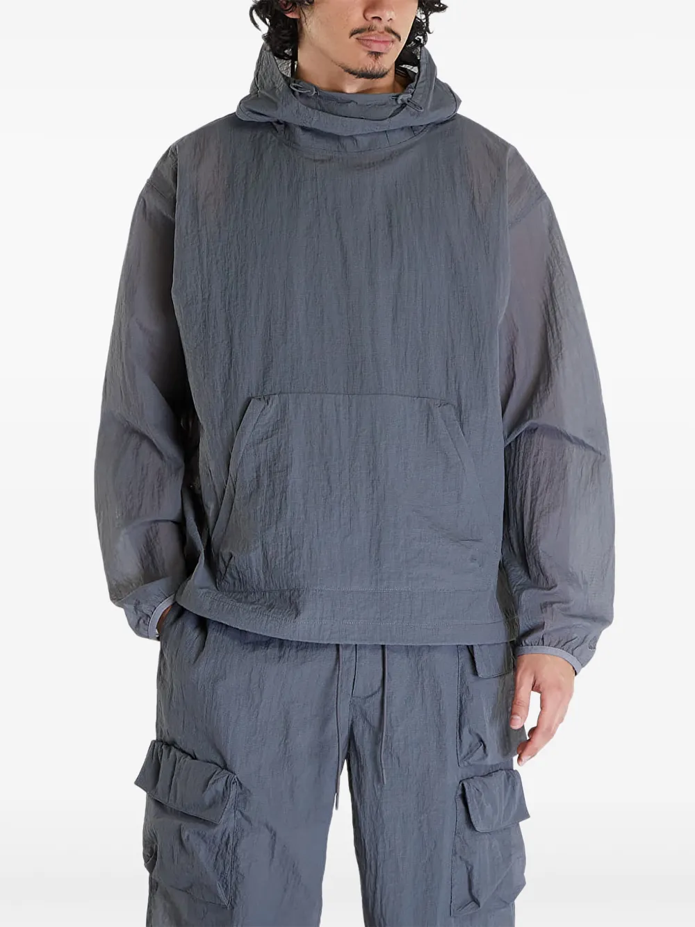 Nike hoodie con cordones | gris | Image 1