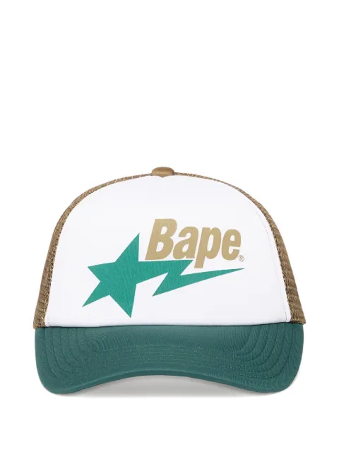 A BATHING APE® star-print mesh baseball cap