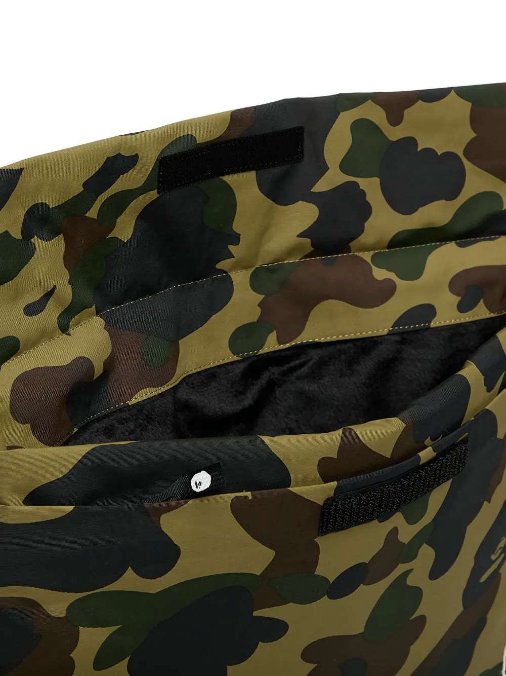 A Bathing Ape Camo-pattern Laptop Bag In Green