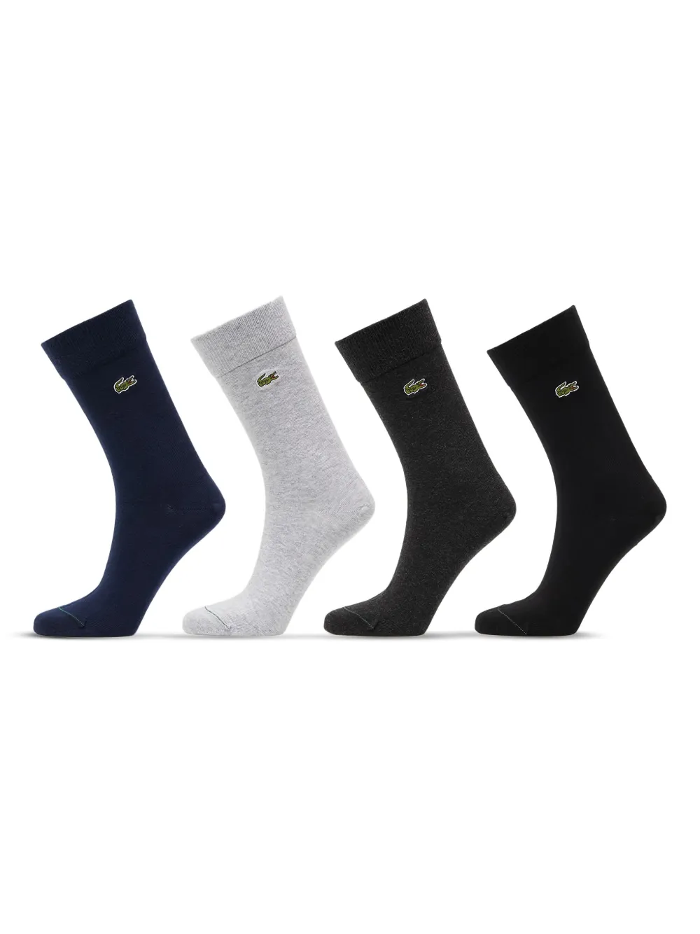 Lacoste calcetines con logo bordado (set de 4) | azul | Image 1