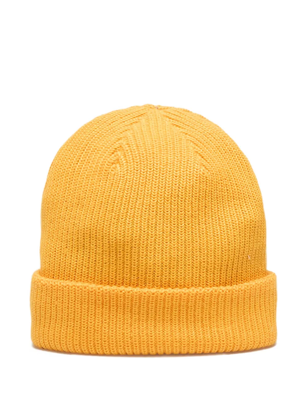 The North Face Logo-patch Beanie Hat In Orange