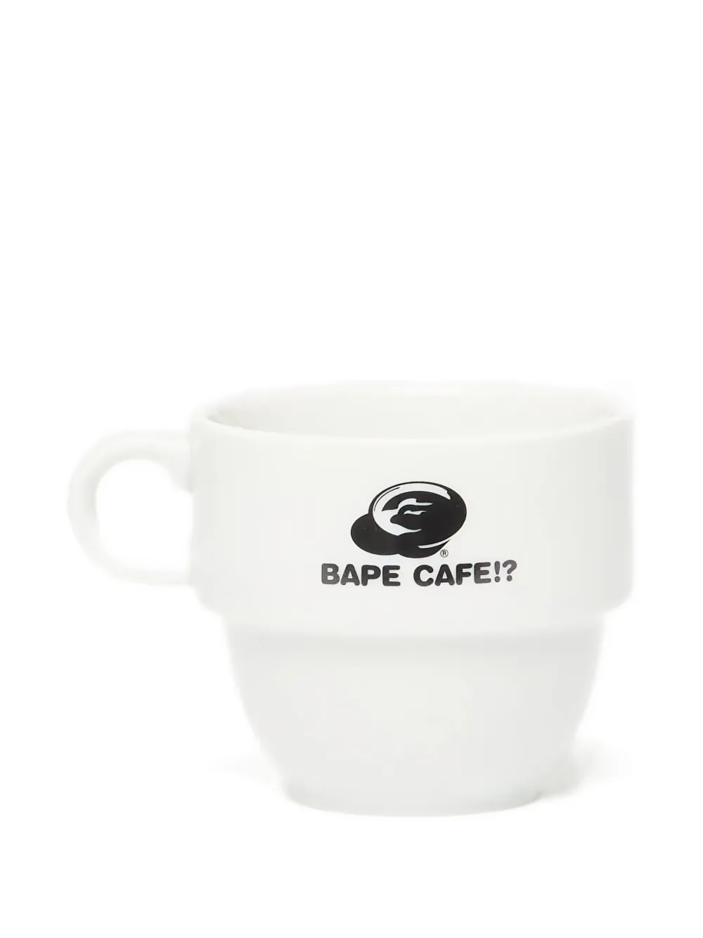 A Bathing Ape Bape Cafe!? Coffee Mug In White