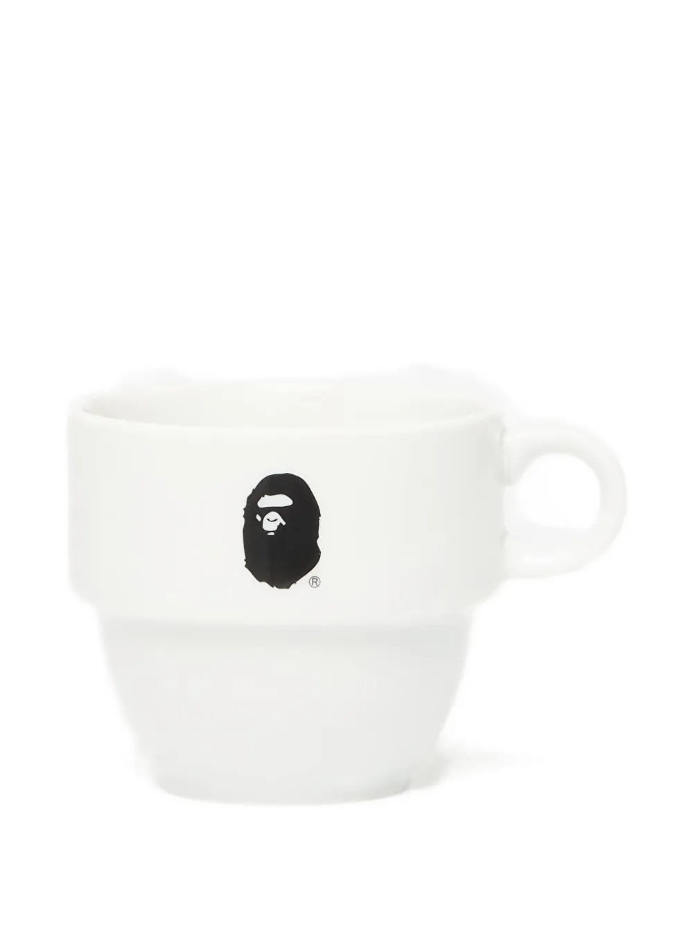 A Bathing Ape Bape Cafe!? Coffee Mug In White