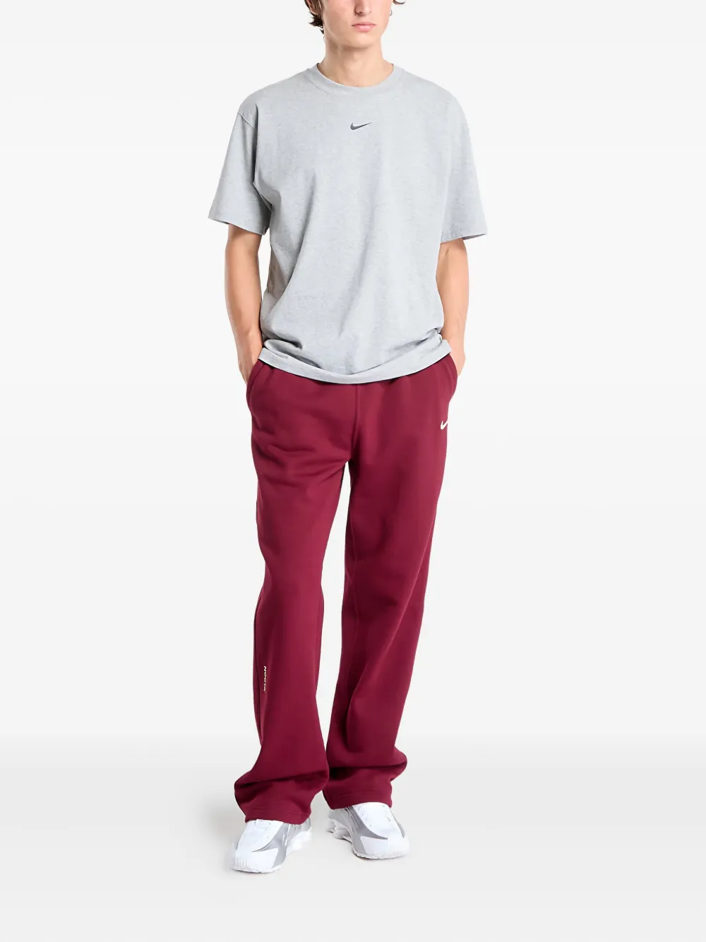 Nike x Nocta elastic-waistband track pants - Rood