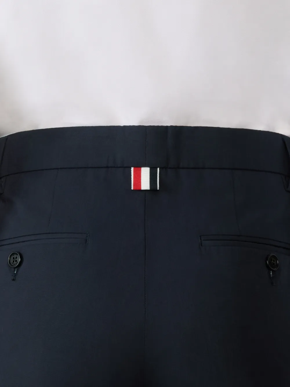 Thom Browne Pantalon Blauw