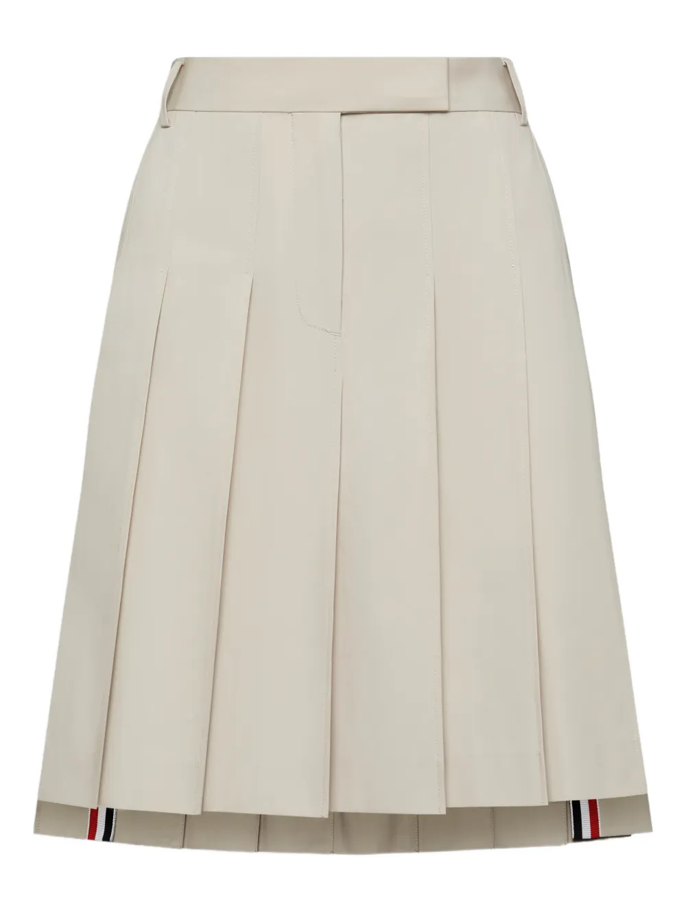 Thom Browne Minigonna plissé - Toni neutri