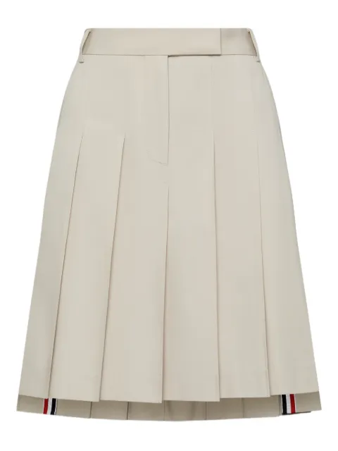 Thom Browne falda corta con diseño plisado