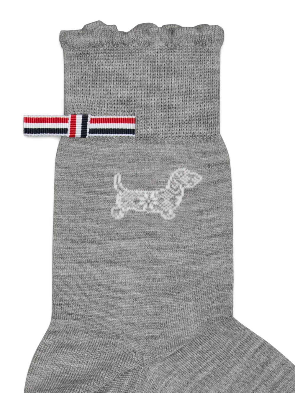 Thom Browne hector-detail stripe trim socks | Image 2