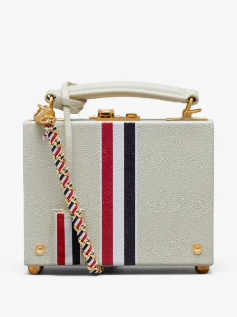 Thom Browne bolsa mini texturizada