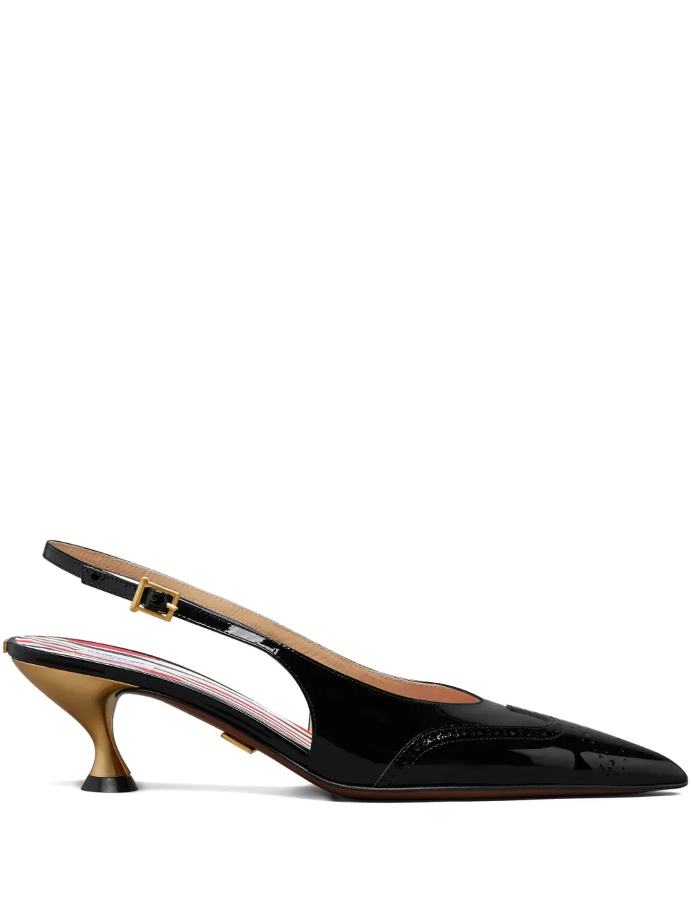Thom Browne Pumps con cinturino posteriore 50mm - Nero