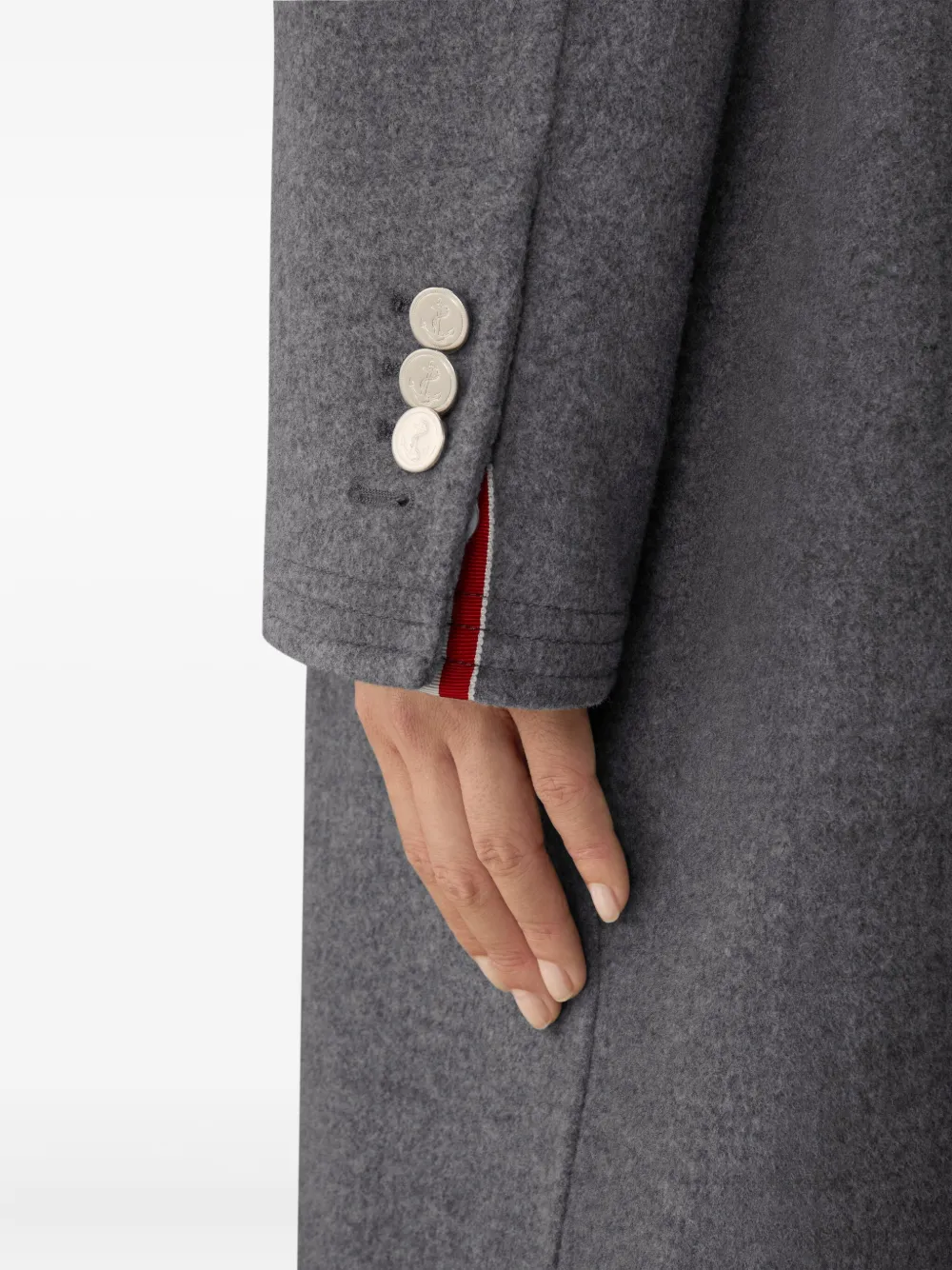 Thom Browne Jas met lange mouwen Grijs