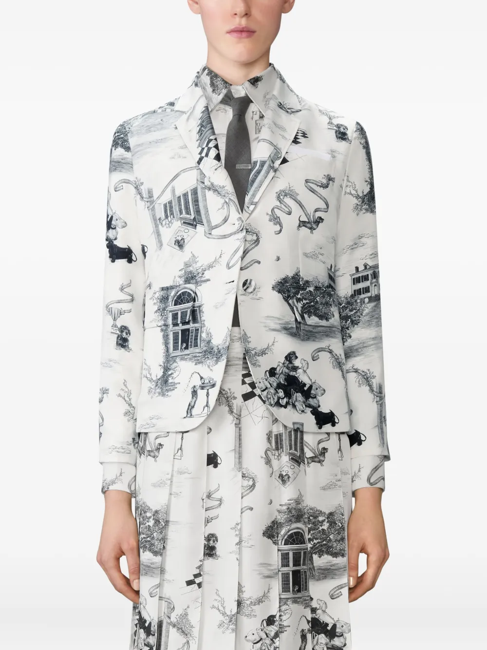 Long-Sleeves Blazer