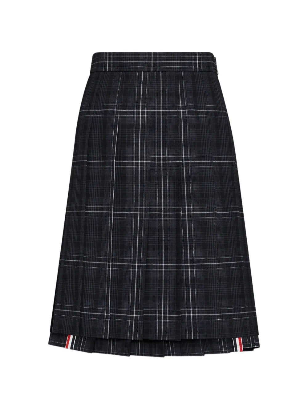 Thom Browne Karierter Minirock - Schwarz
