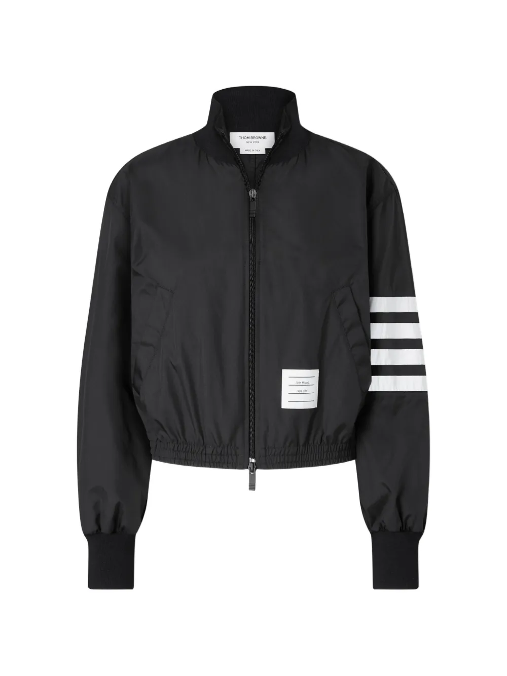 Thom Browne Ripstop 4-Bar track jacket - Nero