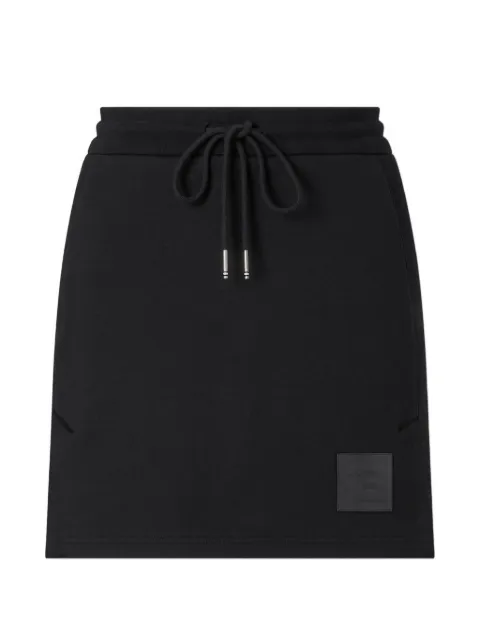 Thom Browne classic loopback jersey mini skirt