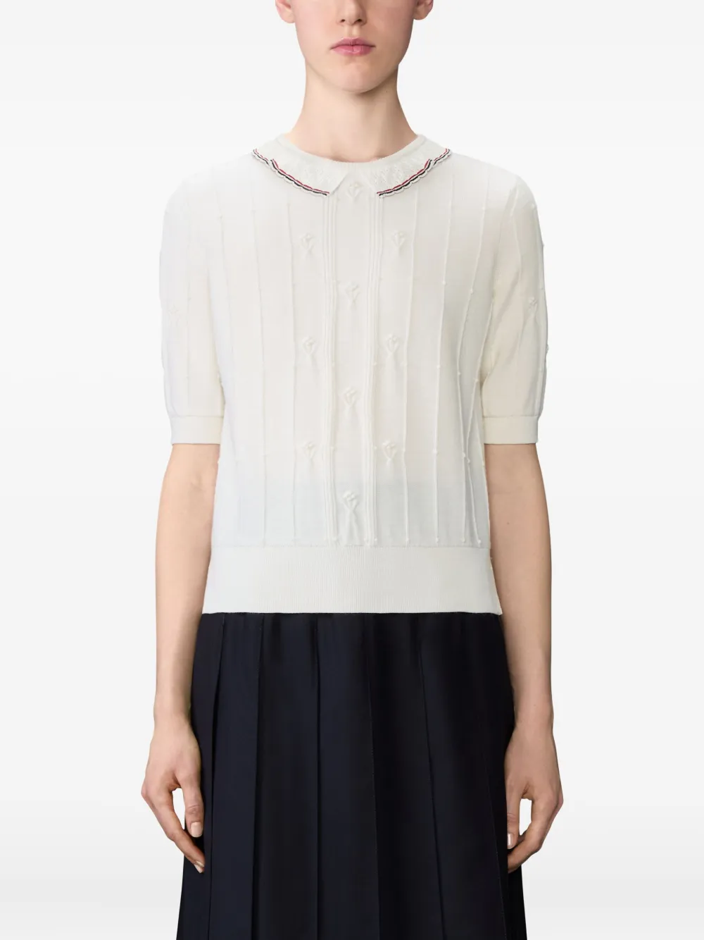 Thom Browne T-shirt Wit