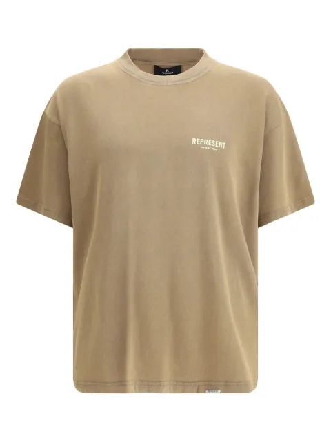 Represent crew-neck logo-print T-shirt