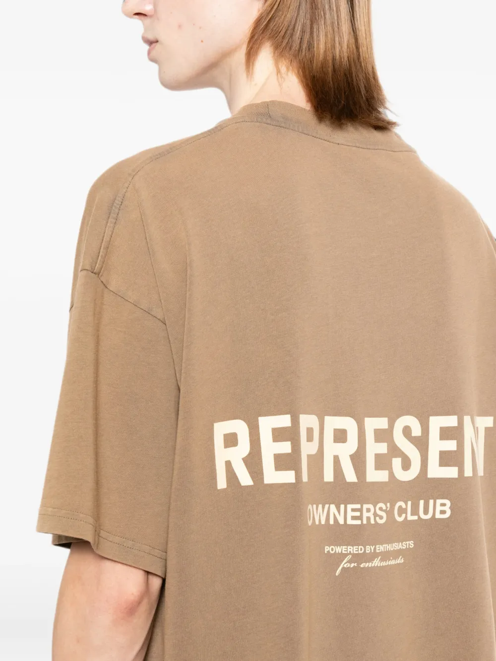 Represent Owners Club T-shirt Beige