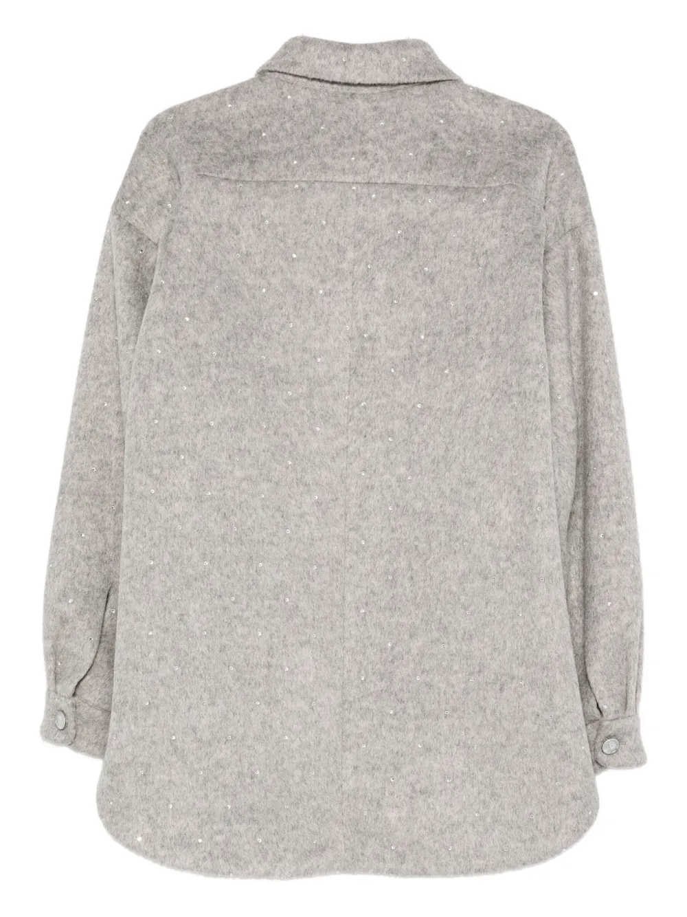 Forte Dei Marmi Couture Blouse met pailletten - Grijs