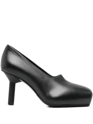 DRIES VAN NOTEN レザーパンプス | ブラック | FARFETCH JP