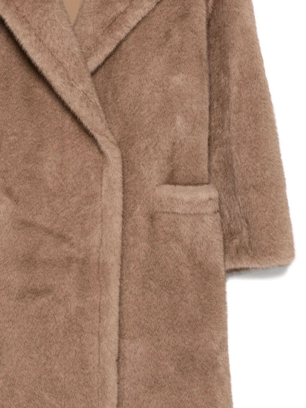  Forte Dei Marmi Couture Logo-lettering Coat - Brown 