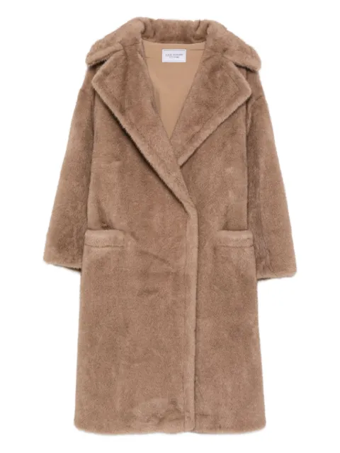 Forte Dei Marmi Couture logo-lettering coat