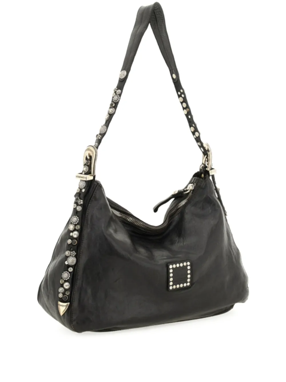 Campomaggi Giuliana schoudertas Zwart