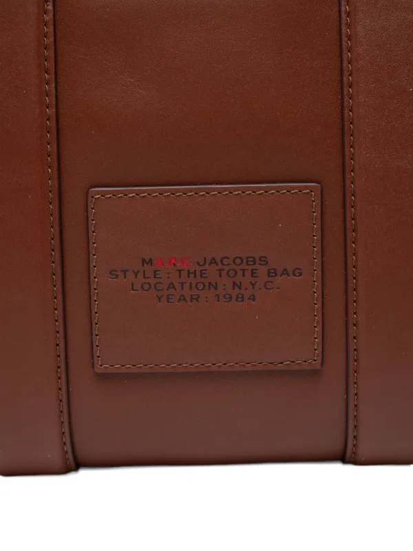A.P.C. レザー トートバッグ | ブラウン | FARFETCH JP