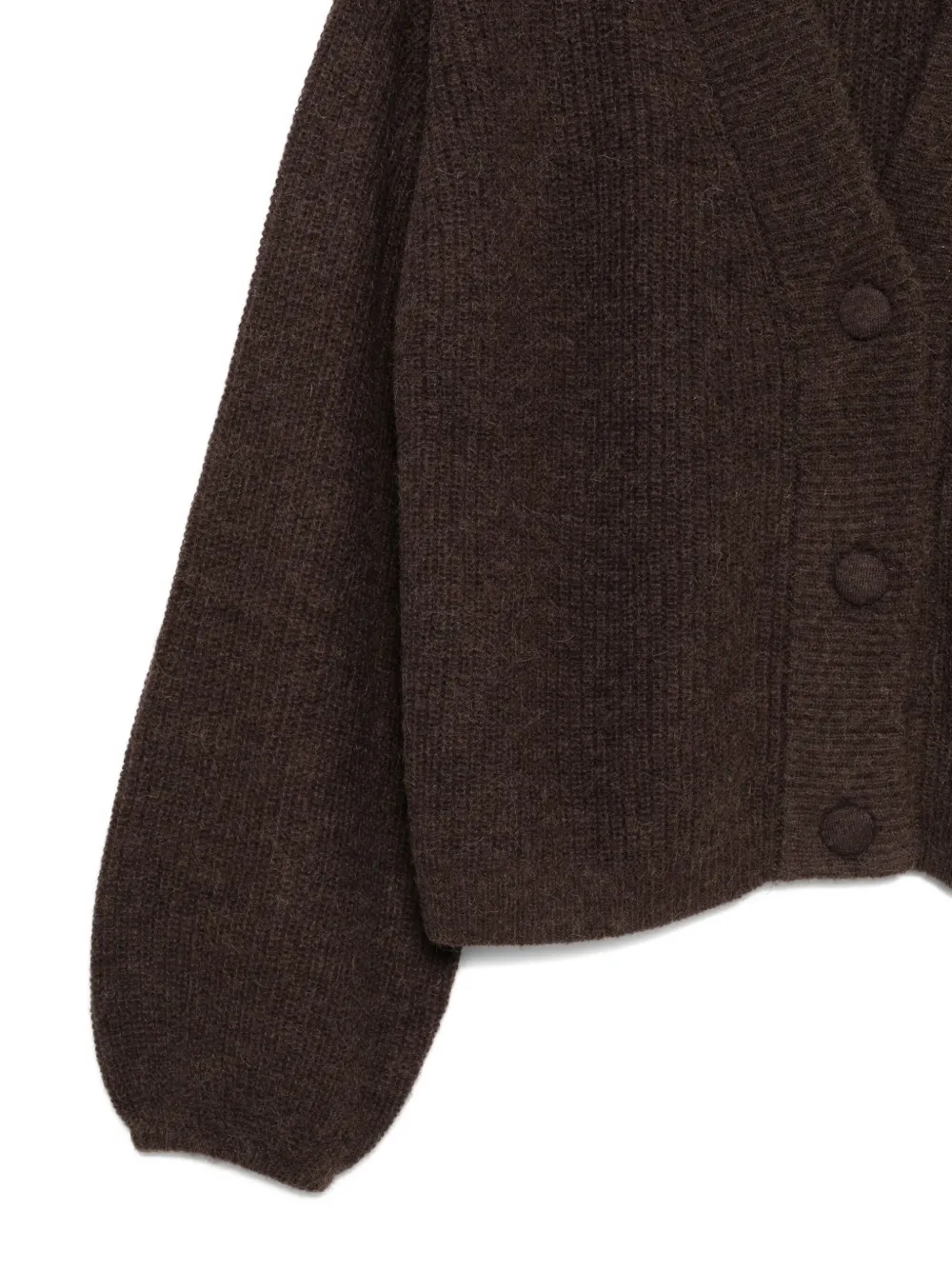 Akris Punto Wollen vest Bruin