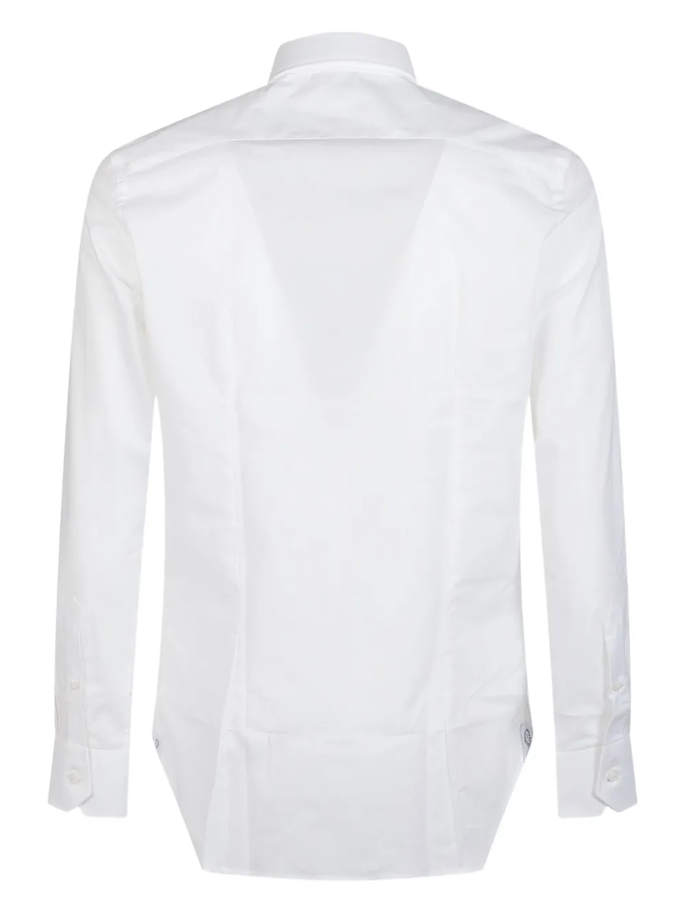 Orian long-sleeve cotton shirt - Wit