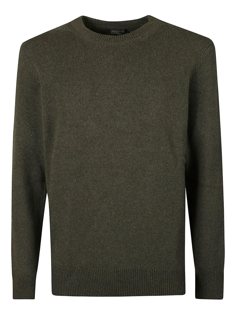 Aragona pull à col rond | vert | Image 1