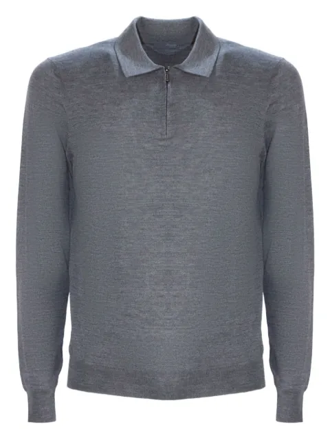 Drumohr zipped polo shirt