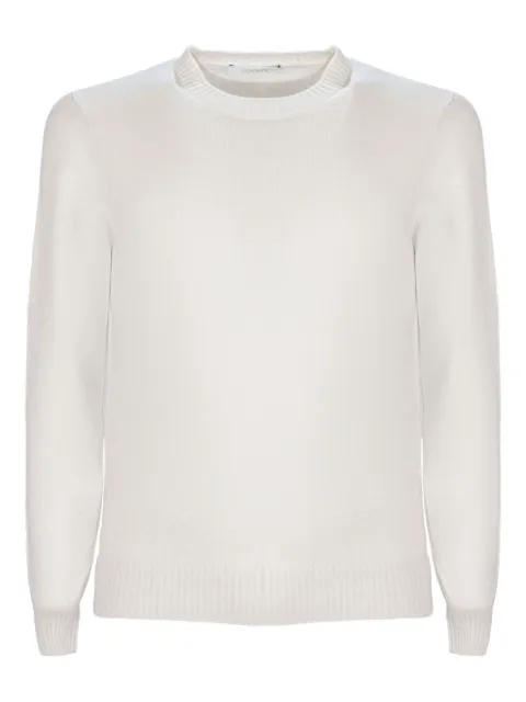 Cruciani suéter de cachemira con cuello redondo
