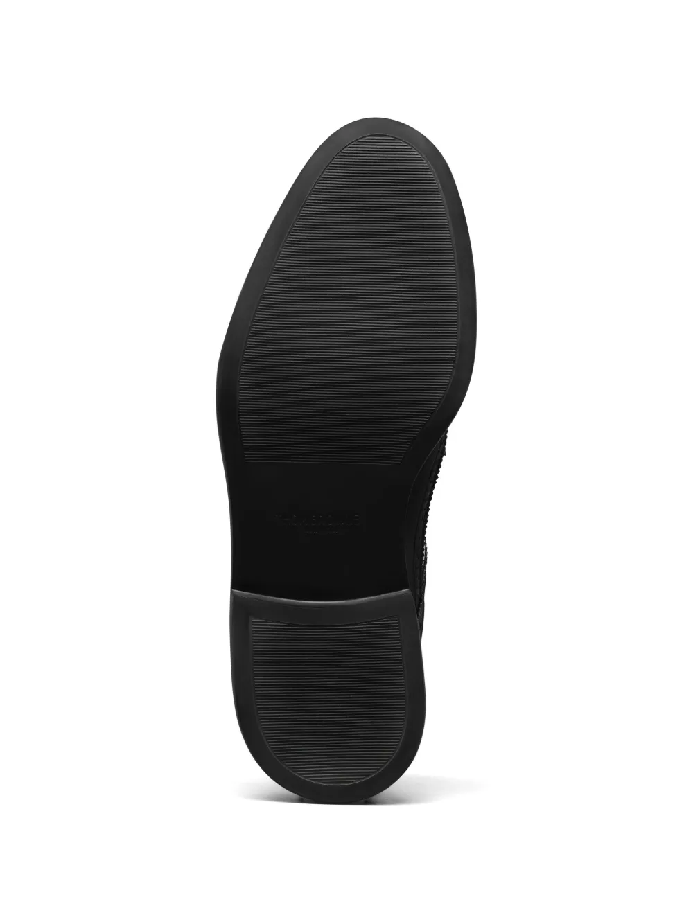 Thom Browne Longwing brogue mules Zwart