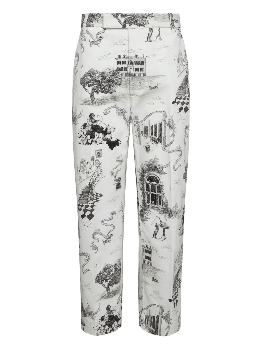 Thom Browne toile utility chino trousers | White | Image 1