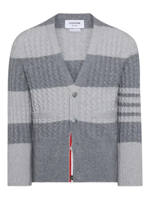 Thom Browne 4r-Bar striped cardigan