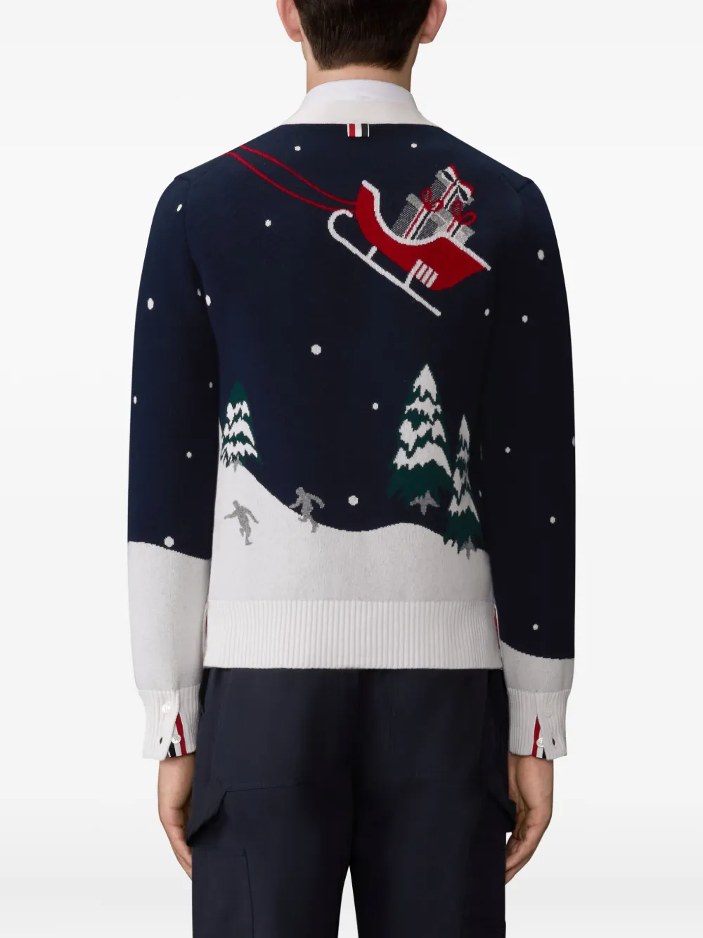 Thom Browne Kasjmier vest Blauw