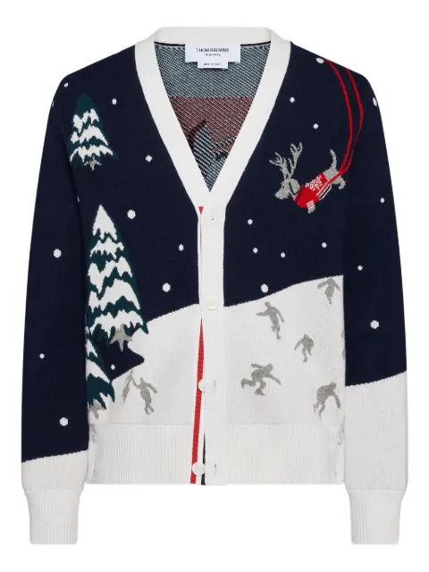 Thom Browne cashmere cardigan