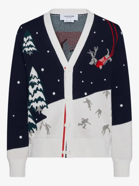Thom Browne cashmere cardigan
