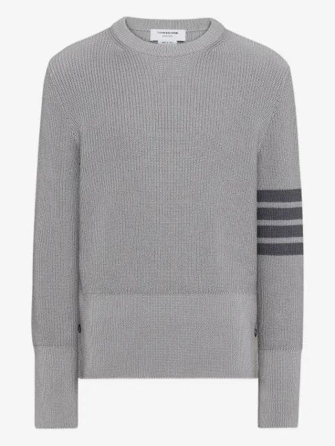 Thom Browne cardigan stitch 4-Bar pullover