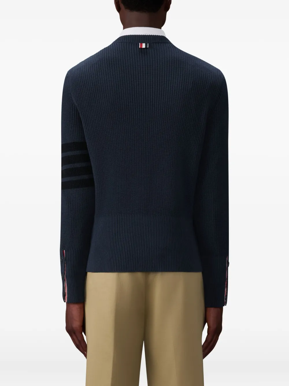 Thom Browne 4-Bar trui Blauw