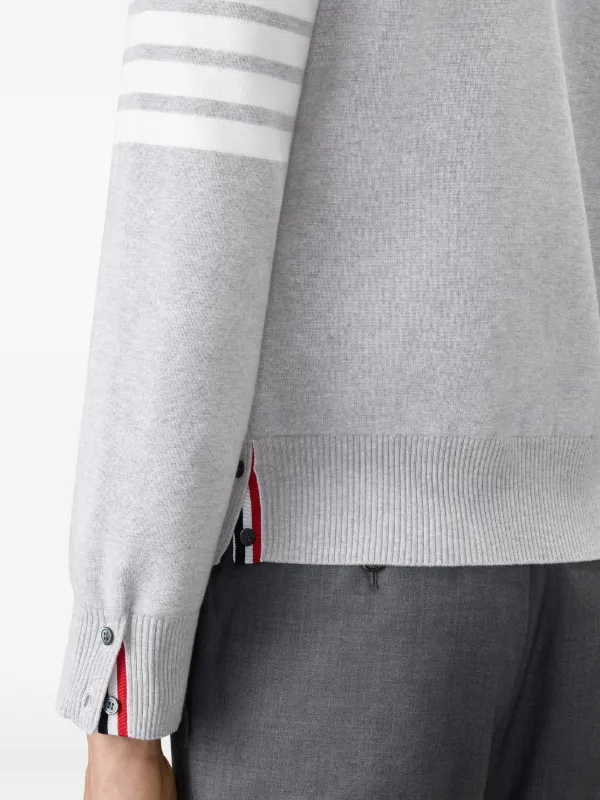 Thom Browne 4BAR プルオーバー | グレー | FARFETCH JP