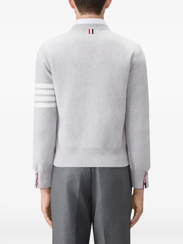 Thom Browne 4BAR プルオーバー | グレー | FARFETCH JP