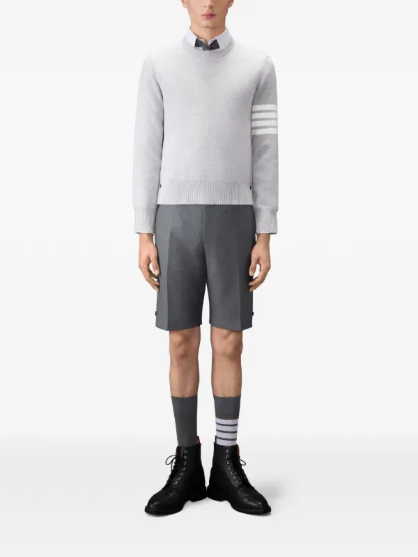 Thom Browne 4BAR プルオーバー | グレー | FARFETCH JP