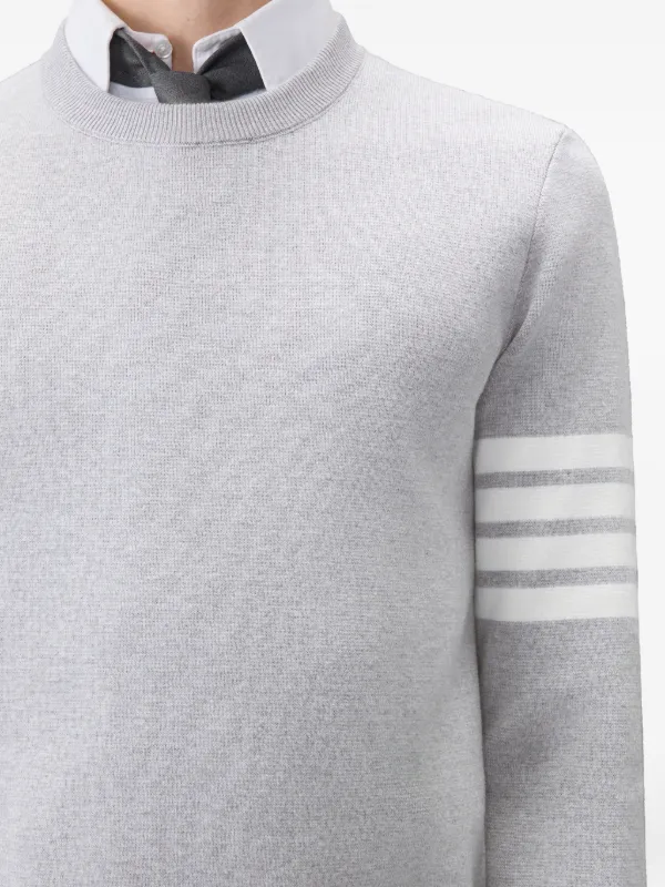 Thom Browne 4BAR プルオーバー | グレー | FARFETCH JP