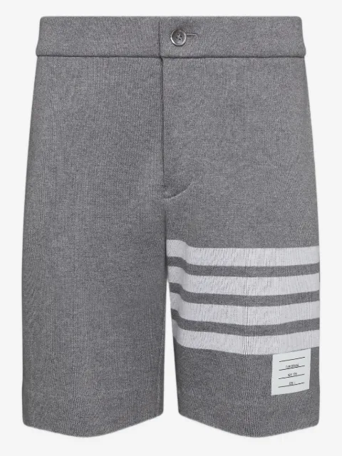 Thom Browne short à détail 4 bandes signature