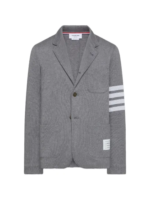 Thom Browne double face knit 4-Bar sack jacket