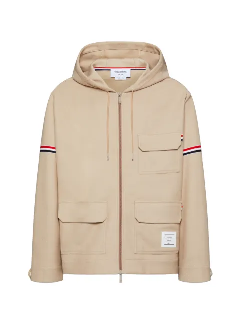 Thom Browne armband oversized parka