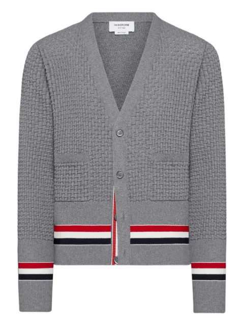 Thom Browne RWB stripe cardigan