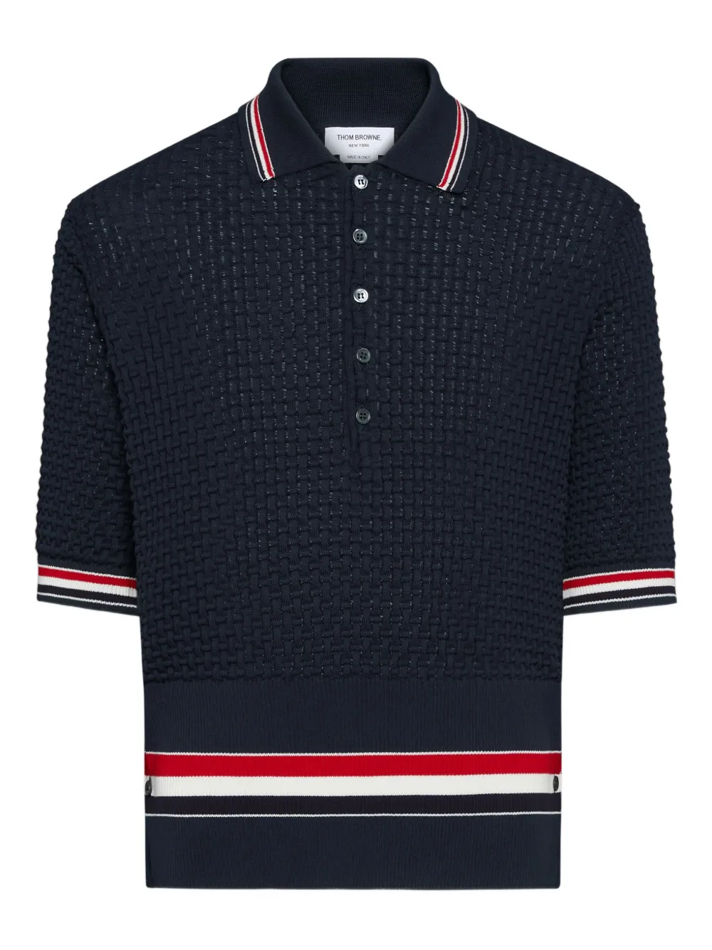 Thom Browne Camicia a righe - Blu